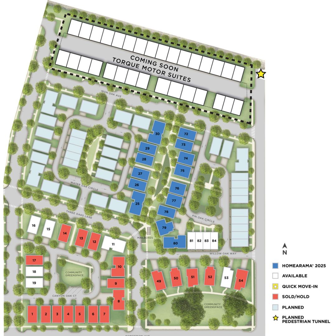 2025 HOMEARAMA Community Map